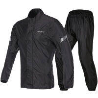 Motoboy 100 Nylon Fashion Motocross Gear Raincoat Waterproof Light Weight Jacket and Pant Set Polyester with Coating