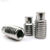 ☁✾ 1/2/5/10/50pcs M2.5 M3 M4 M5 M6 M8 M10 M12 M16 304 Stainless Steel Hex Hexagon Socket Convex End Grub Bolt Dog Point Set Screw