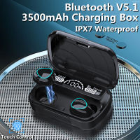 TWS Bluetooth Earphones 3500mAh Charging Box New Wireless Headphone 9D Stereo Sports Waterproof Earbuds Headsets With Microphone