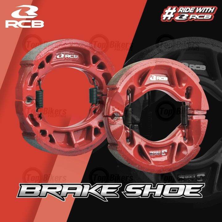 RCB Brake Shoe HONDA CLICK 125 CLICK 150 BeAT Carb BeAT Fi [01BS006R