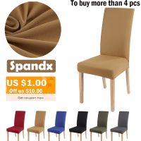 Chair Cover Kitchen Chairs Spandex Stretch Elastic Slipcovers Dustproof Party Chair Covers For Hotel Dining Room