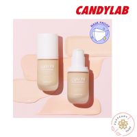 (แท้/พร้อมส่ง) CANDYLAB LIGHT FIT FOUNDATION SPF45 PA++ รองพื้นไม่ติดแมสก์ + เลือกการ์ด HOLOGRAM NCT DREAM 1 ใบ