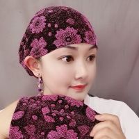 【YF】 High Elastic Summer Womens Beanie Hat Muslim Under Scarf Cap Inner Hijabs Cancer Chemo Hats Hairloss Headwear