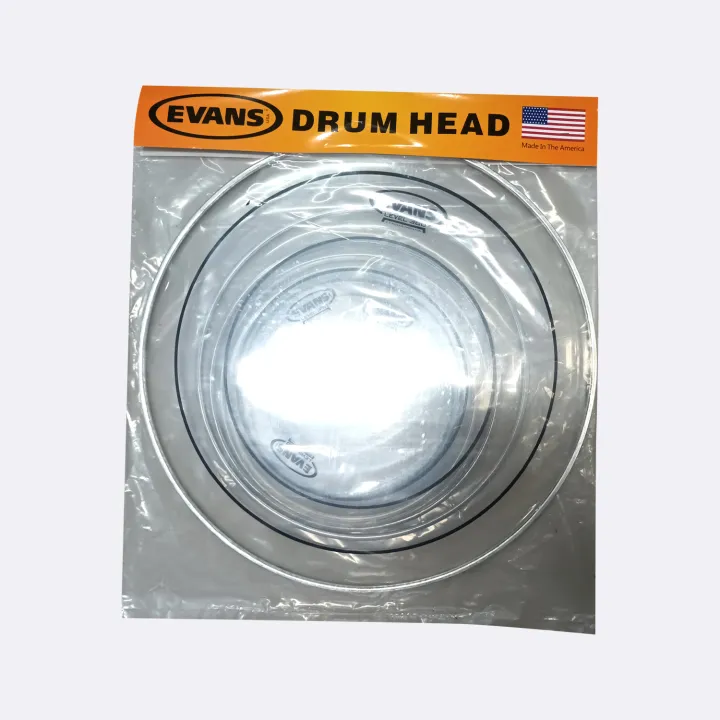 Evans Level 360 Transparent Drumhead Set Lazada PH