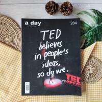 a day 204 TED believes in people’s ideas, so do we (ราคาเกินปก มือ3) องค์กรที่เชื่อมั่นในพลังของการสื่อสาร นำเสนอไอเดียสร้างสรรค์ พัฒนาตนเอง ฮาวทู จิตวิทยา