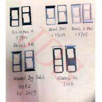 SDSim Card Reader Socket SIM Holder Tray Slot Connector Parts For T-Mobile Revvl 5G C3750 C3701A For TCL 10 Plus X T790S