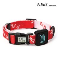 ISPET - lightweight+Series Collar ปลอกคอสุนัข (Red)