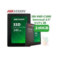 240GB SSD (เอสเอสดี) HIKVISION (HS-SSD-C100) Internal 2.5″ SATA III  6Gb/s SOILD STATE DRIVER (3Y)