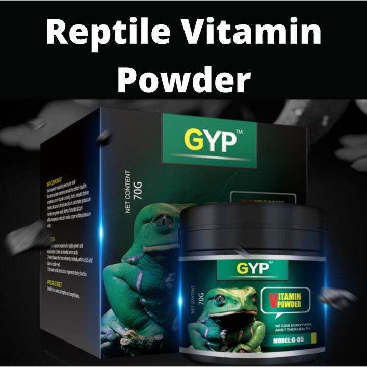 Reptile Vitamin Powder（爬宠维生素）Tortoise Gecko 陆龟 蜥蜴 Lazada