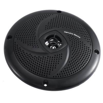 Black Yacht Waterproof Round Speaker System for Car RV Boat Sound Speaker Horn