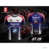 New！2023！Tyco SBK Short Sleeve Sweatshirt High quality products （Freeprinting of names）