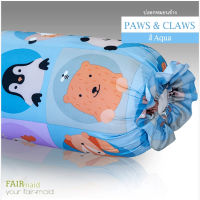 FAIRmaid ปลอกหมอนข้าง (14"x 44") / ปลอกหมอนหนุน (19"x 29") ลาย Paws and Claws