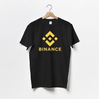 เสื้อยืดพิมพ์ลายแฟชั่น เสื้อยืด ลาย Binance สําหรับผู้ใหญ่  JPUR