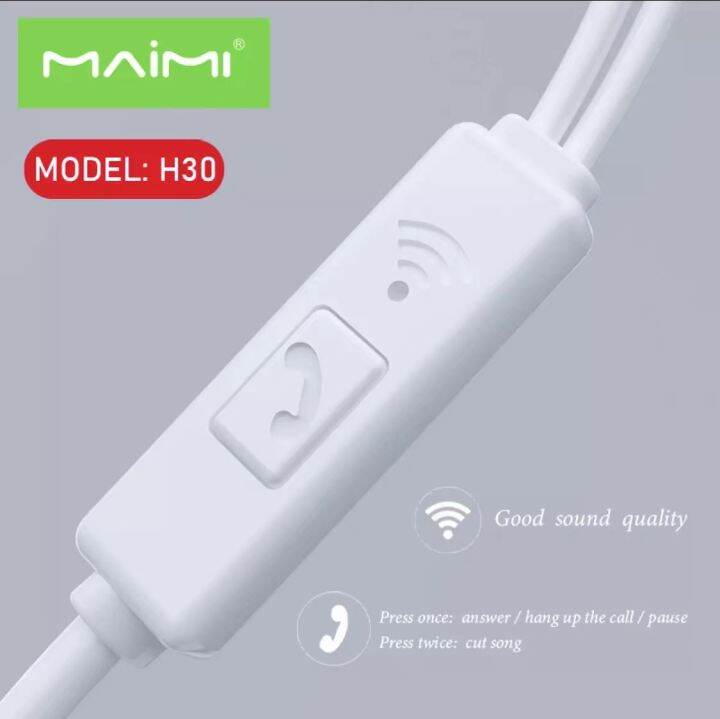 หูฟัง-maimi-h-30-stereo-sound-for-ios-amp-android-ของแท้-100