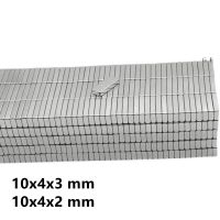 10x4x2 10x4x3 Rare Earth Magnet strong N35 10mm x 4mmBlock Magnets 10x5x1mm Permanent Neodymium Magnet sheet 10x4x2 10x4x3