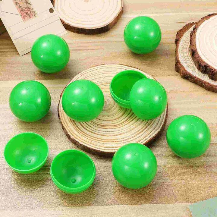 [Hot V] 25 Pcs Capsule Ball Greens Capsules Numbered Table Tennis Balls