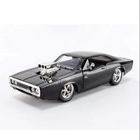 1:24อย่างรวดเร็วและโกรธ1970 Dodge Charger รถรุ่น D Iecast ล้อแม็กม้ากล้ามเนื้อยานพาหนะรุ่นของเล่นสำหรับเด็กของขวัญคอลเลกชัน