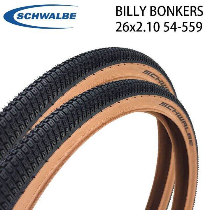 【Legit】SCHWALBE BILLY BONKERS 26x2.10 Bike Tire Steel Wire Tire for MTB