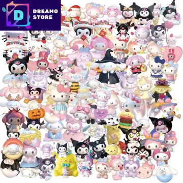 10/50/100pcs Mixed Cartoon Sanrio Stickers Cute Hello Kitty