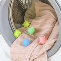 1/5/10Pcs Home Washing Anti-winding Laundry Ball Washing Machine Clothes Super Softener Solid Decontamination Cleaning Balls