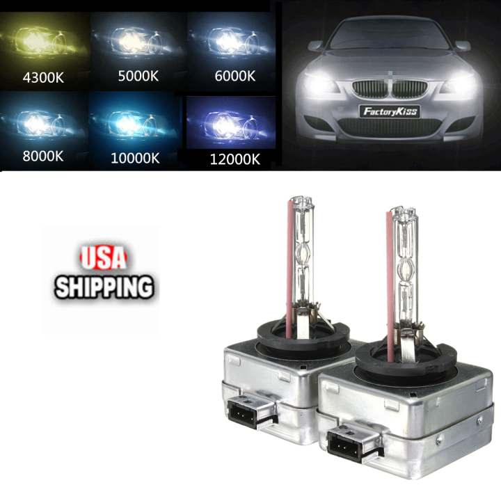D3S 】(35W) 1คู่12V รถ Xenon ไฟหน้า D3S HID 4300K 5000K 6000K 8000K