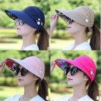 Glof hat หมวกกันแดด หมวกเปิดท้ายศรีษะ มีสายรัดคาง สวยงามกันแดดกันยูวี ปีกแข็งแข็งแรง