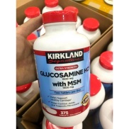 Viên uống Glucosamin HCL 1500mg With MSM 1500mg glucosamine Kirkland 375
