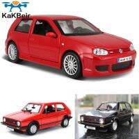 1:24 /1:32 /1:36 Limited Edition คอลเลกชัน Zinc Alloy รถบัส VW Golf MK1 MK4 GTI 1977 &amp; Golf R32จำลองรถของเล่น