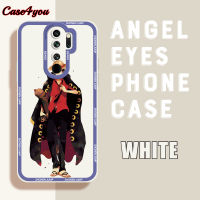 Case4you สำหรับ Xiaomi Redmi Note 8 Redmi Note 8 Pro รูปการ์ตูนสุดเจ๋งนิ่ม Luffy เลนส์กล้องแบบเต็มเคสยางปกป้องเคสกันกระแทก