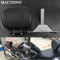 รถจักรยานยนต์ปรับ Sissy Bar พนักพิงเบาะ Pad สีดำสำหรับ BMW R1200GS ADV R1200GS LC 2013-2017 2018 2019 2020 2021