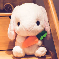 Cute Drooping Ear Rabbit Plush Toys Soft Toys Cushioned Baby Rabbit Pillow Doll Birthday Gift Baby Sleeping Doll Doll Doll Toys