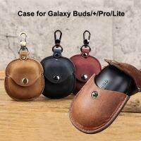 เคสหนัง SMTGenuine สำหรับ Samaxung Galaxy Buds Pro Plus + Live Buds + Bluetooth ไร้สายชาร์จกระเป๋าใส่หูฟังฝาครอบกล่อง Funda