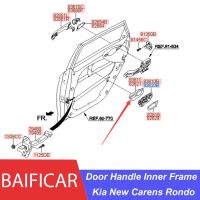 Baificar Brand New Genuine Door Handle Inner Frame Trim Housing 83611A4000WK 83621A4000WK For Kia New Carens Rondo