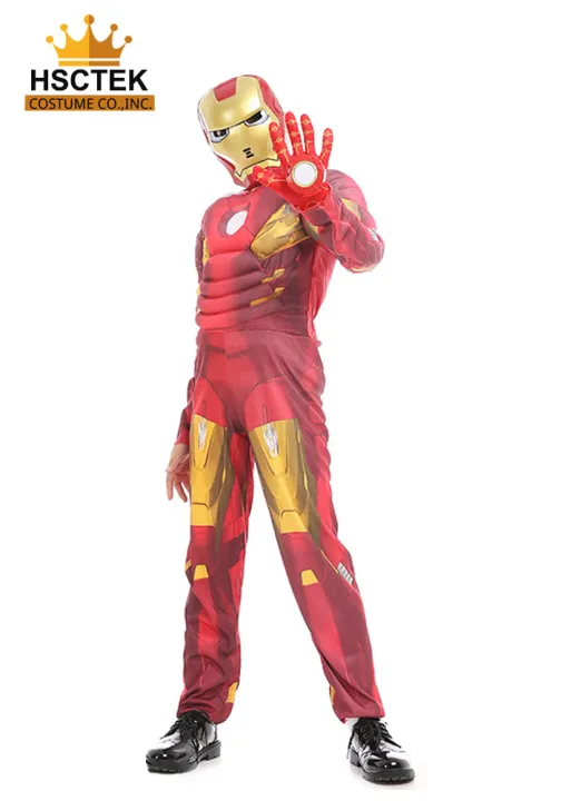 Decorseason Muscle Iron Man Costume, Marvel Superhero Ironman Cosplay Suit  For Kids/Adults | Lazada Ph