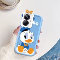 เคสพร้อมสำหรับ Realme 10 Pro 5G Realme 10 Pro + 5G Realme 10 Pro Plus 5G เคส Realme10pro Realme10proplus การ์ตูนน่ารักเมาส์โดนัลด์เป็ดเคสโทรศัพท์มีลายเลนส์โทรศัพท์มอนสเตอร์ฝาครอบป้องกันนิ่ม