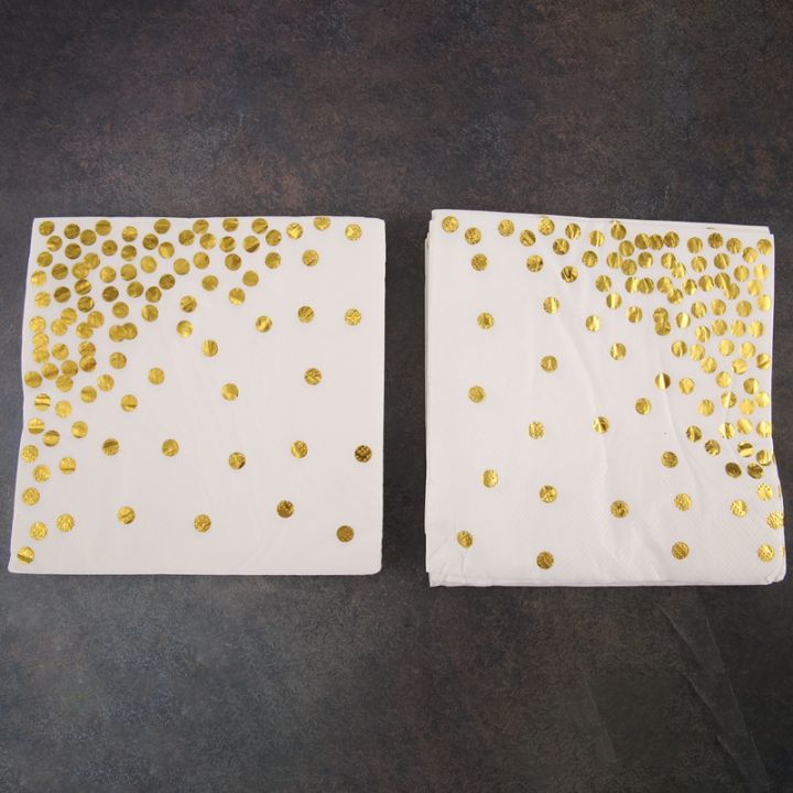gold-dot-cocktail-napkins-50-pack-3-ply-paper-napkins-with-gold-foil-polka-dots-perfect-for-birthday-party-baby-shower-bridal-shower-holiday-celebration-amp-wedding