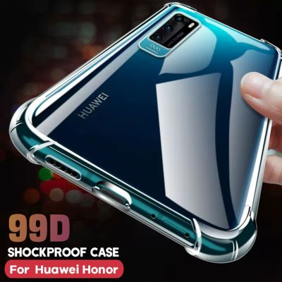 Luxury Shockproof Transparent Case For Huawei P50 P40 P30 P20 Honor X8 70 60 50 20 Pro 10 Lite 10i 9x Silicone Cases Back Cover