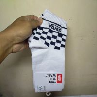 ถุงเท้า Vans ถุงเท้าแฟชั่น Vans บอร์ดตรวจสอบ รองเท้าสําหรับผู้ชาย