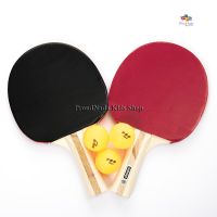 CHAMPION  TABLE TENNIS ไม้ปิงปองแชมป์เปี้ยนชุด 1 คู่ พร้อมลูก 3 ลูก