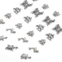 10~20pcs Vintage Metal Mix Style Elephant Owl Butterfly Tortoise Charms for Jewelry Making Diy Handmade Jewelry