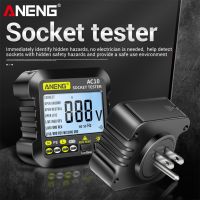 ANENG AC10 Socket Tester LCD Digital Power Outlet Voltage Test Detector US/UK/EU Plug Polarity Phase Check Socket Tester