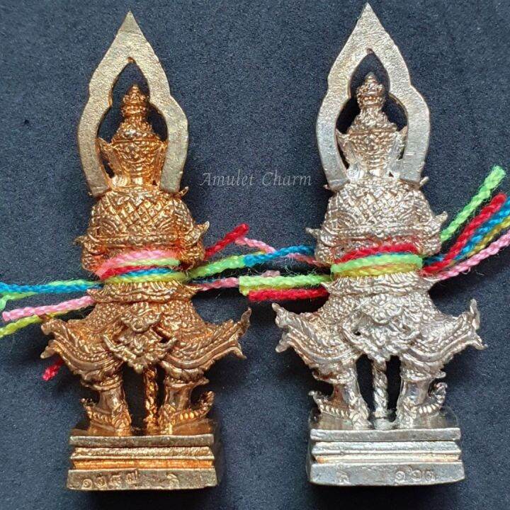 amulet-charm-รับประกันแท้-ท้าวเวสสุวรรณพรหมรังสี-รุ่นแรก-หลวงปู่นิ่ม-วัดพุทธมงคล-2561