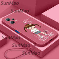 ปลอกสาวน่ารักหุ้มเคสนิ่มใส่โทรศัพท์ X5 Poco