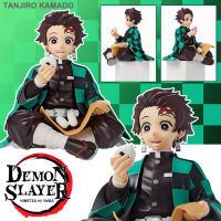 Figure ฟิกเกอร์ จากการ์ตูนเรื่อง Kimetsu no Yaiba Demon Slayer ดาบพิฆาตอสูร Tanjiro Kamado คามาโดะ ทันจิโร่ Chokonose Ver Anime ของสะสมหายาก อนิเมะ การ์ตูน มังงะ คอลเลกชัน ของขวัญ New Collection Doll ตุ๊กตา โมเดล