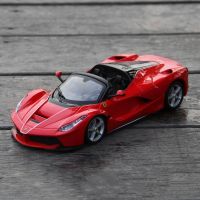 Bburago 1:24 Ferrari LaFerrari Aperta ล้อแม็กรถสปอร์ตรุ่น D Iecast โลหะของเล่นแข่งจำลองสูงคอลเลกชันของขวัญเด็ก