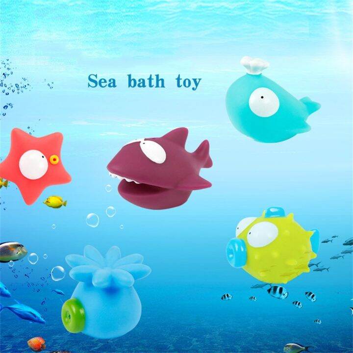 baby-vinyl-animal-dolls-cute-marine-animal-toys-baby-bath-and-water-toy-set-bath-toy-toy-sports-hourglass-car-shovel-bucket-gard