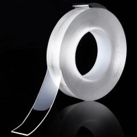 30mm 50mm Nano Tape Double Sided Tape Transparent NoTrace Reusable Waterproof Adhesive Tape Cleanable Home Gekkotape