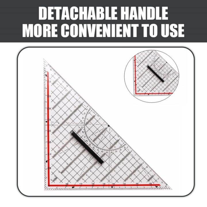 20cm-30cm-drawing-triangle-ruler-protractor-measurement-ruler-with-handle-multi-function-drawing-design-ruler-stationery