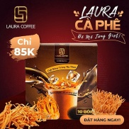 2 HỘP CAFE LAURA  1 HỘP CAFE LAURA ĐÔNG TRÙNG HẠ THẢO VÀ  1 HỘP CAFE LAURA