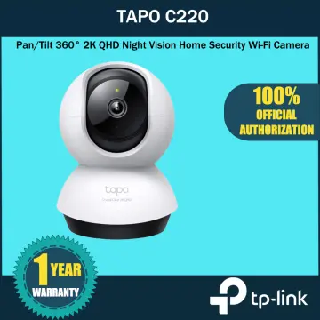 Tapo C220 Pan/Tilt AI Home Security Wi-Fi Camera, 2K QHD